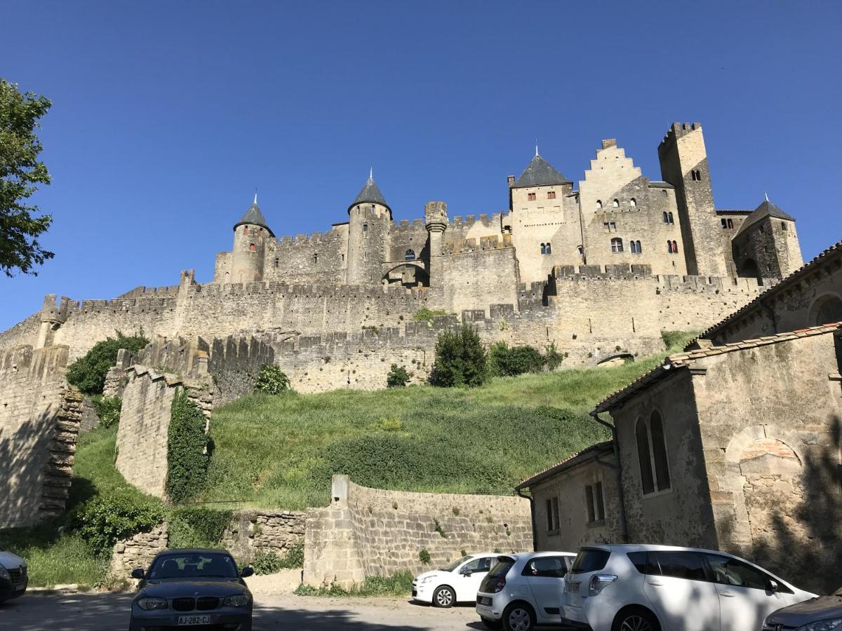 Appartement climatisé avec terrasse Carcassonne Esterno foto